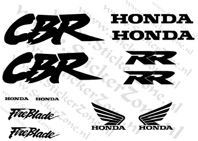 Stickerset Honda Fireblade